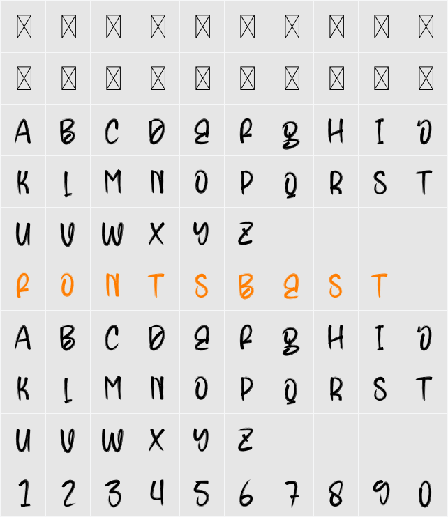 Winter Bonfire Character Map
