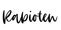 Rabioten Font Image