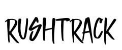 RUSHTRACK Font Image