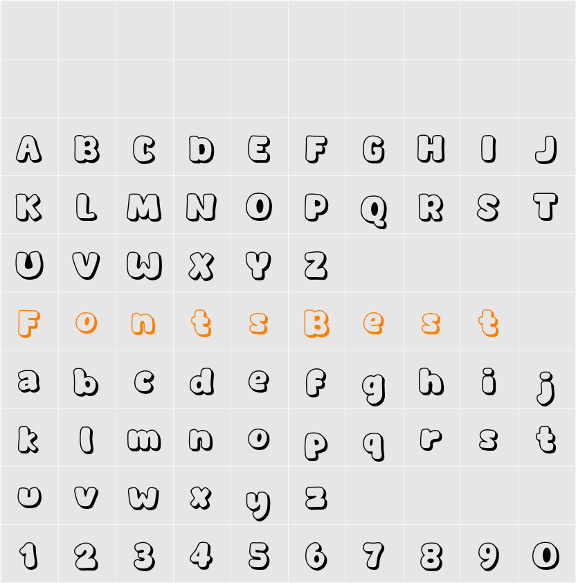 Extra Days Character Map