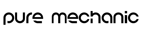 Pure Mechanic Font Image