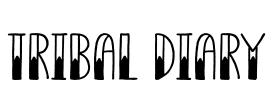 Tribal Diary Font Image