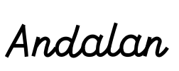 Andalan Font Image
