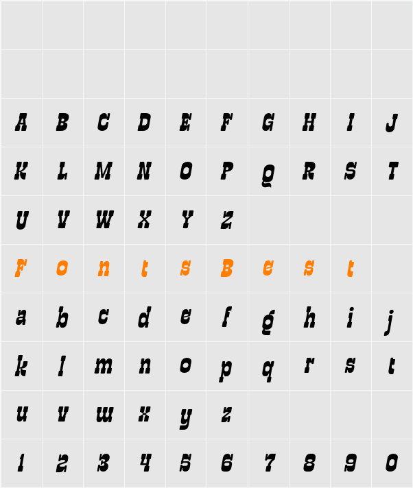 TFDonega Character Map