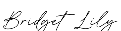 Bridget Lily Font Image