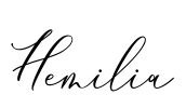 Hemilia Font Image