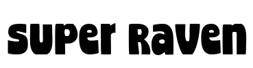 Super Raven Font Image