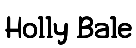 Holly Bale Font Image