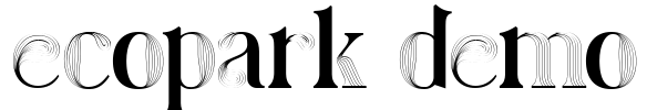 ecopark demo Font Image