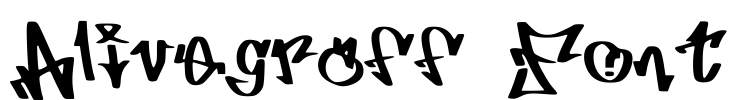 Alivegraff Font Font Image