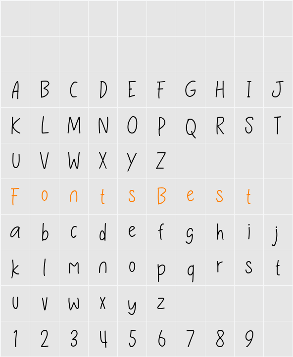 Noterwan - Demo Character Map