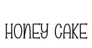 Honey Cake Font Image