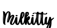Milkitty Font Image