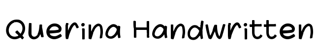 Querina Handwritten Font Image