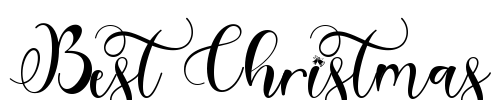 Best Christmas Font Image