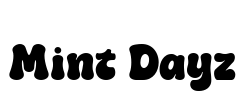 Mint Dayz Font Image