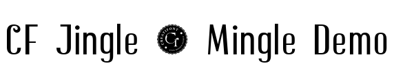 CF Jingle & Mingle Demo Font Image
