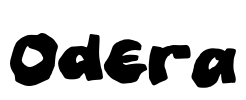 Odera Font Image