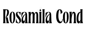 Rosamila Cond Font Image