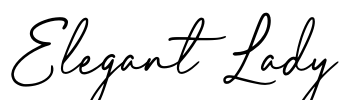 Elegant Lady Font Image