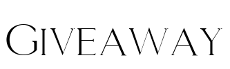 Giveaway