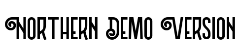 Northern Demo Version Font Image