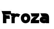 Froza Font Image
