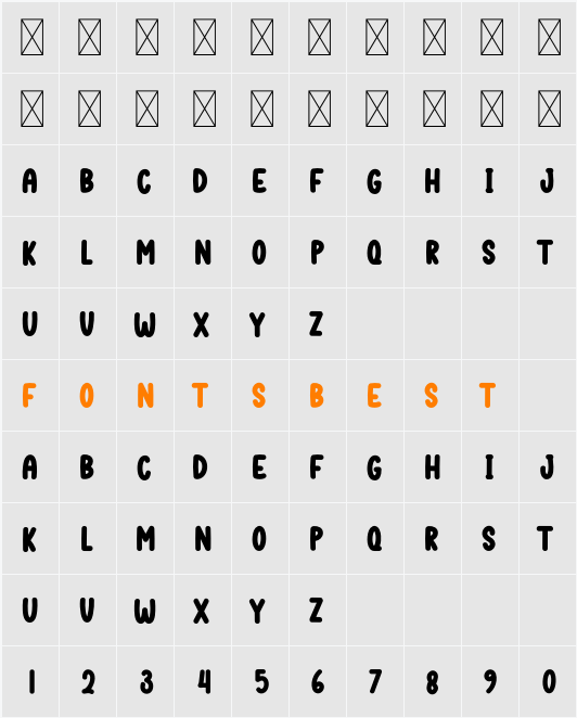 Cafe Coffee Character Map