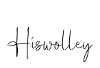 Hiswolley Font Image