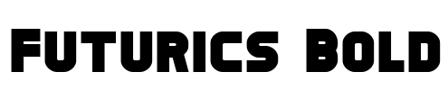 Futurics Bold Font Image