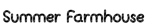 Summer Farmhouse Font Image