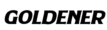 Goldener Font Image