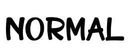 Normal Font Image