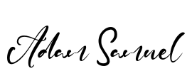 Adam Samuel Font Image