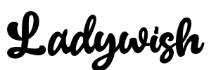 Ladywish Font Image