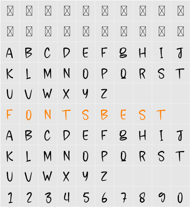 There Is Ghost Character Map