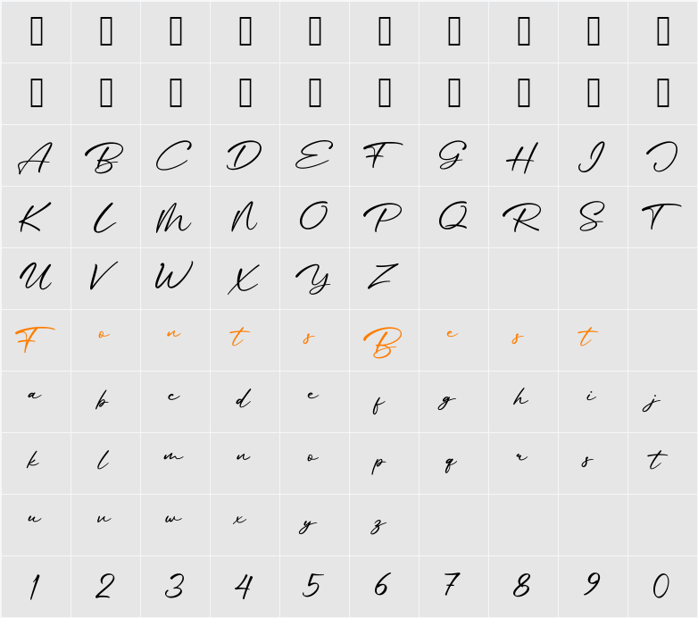 Dillema Character Map