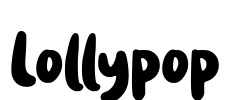 Lollypop Font Image