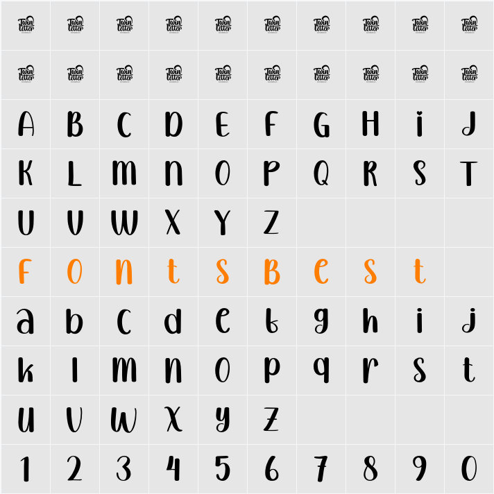 KUSENAC Trial Character Map