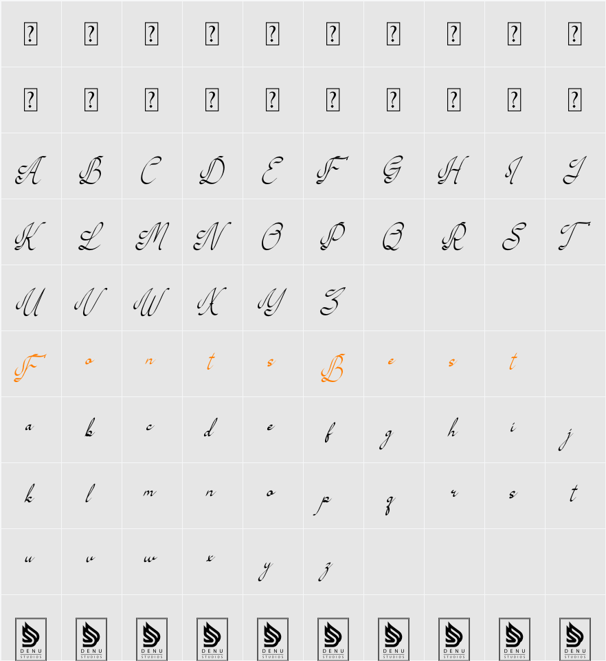 Billy Jong Character Map