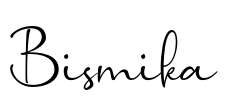 Bismika Font Image