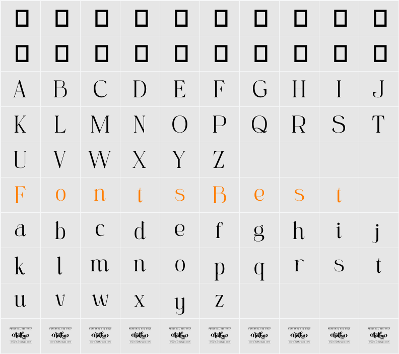 Gidglet Character Map
