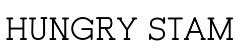 Hungry Stam Font Image