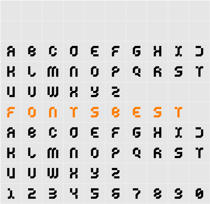 CYKLONE Character Map