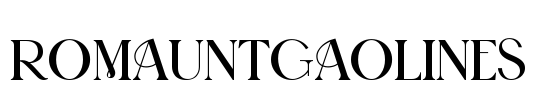RomauntGaolines Font Image