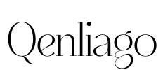 Qenliago Font Image