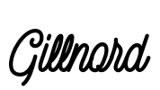 Gillnord Font Image