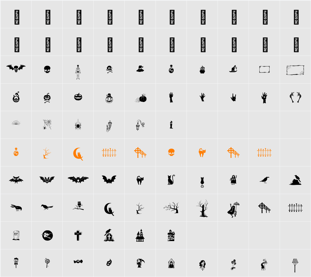 Alit Halloween Character Map