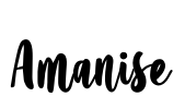 Amanise Font Image