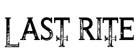 Last Rite Font Image